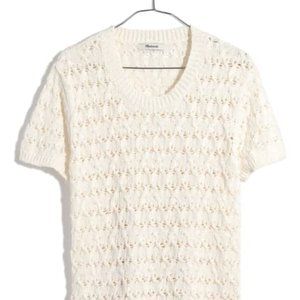 NWT Madewell Carrington Short Sleeve Sweaters